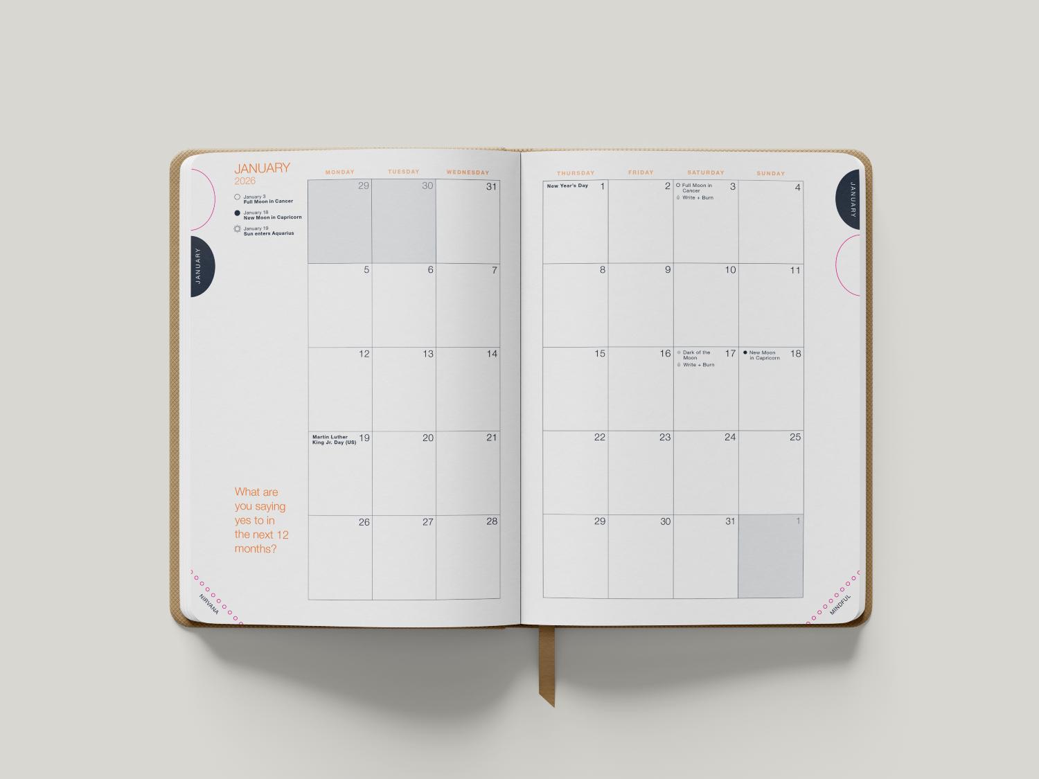 2026 CENTERED PLANNER — Weekly Edition