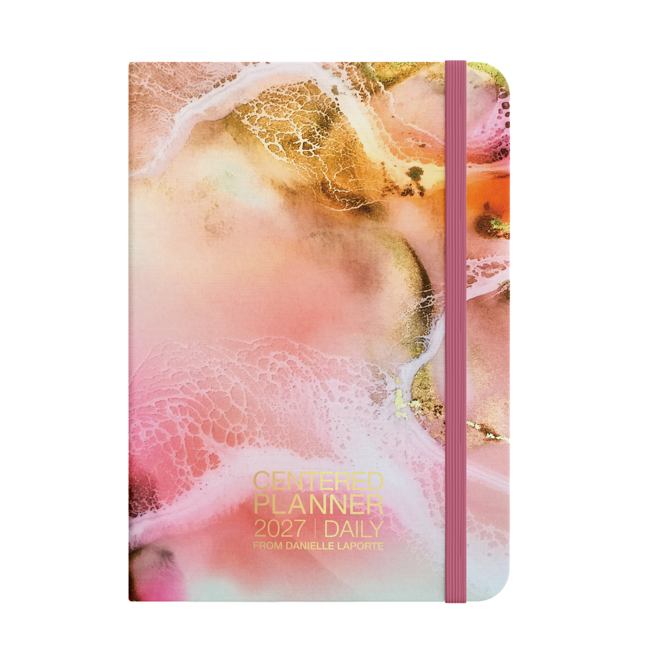 2027 Daily CENTERED Planner | Rose Sky Cover