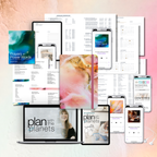 2027 Weekly CENTERED Planner | Rose Sky Cover