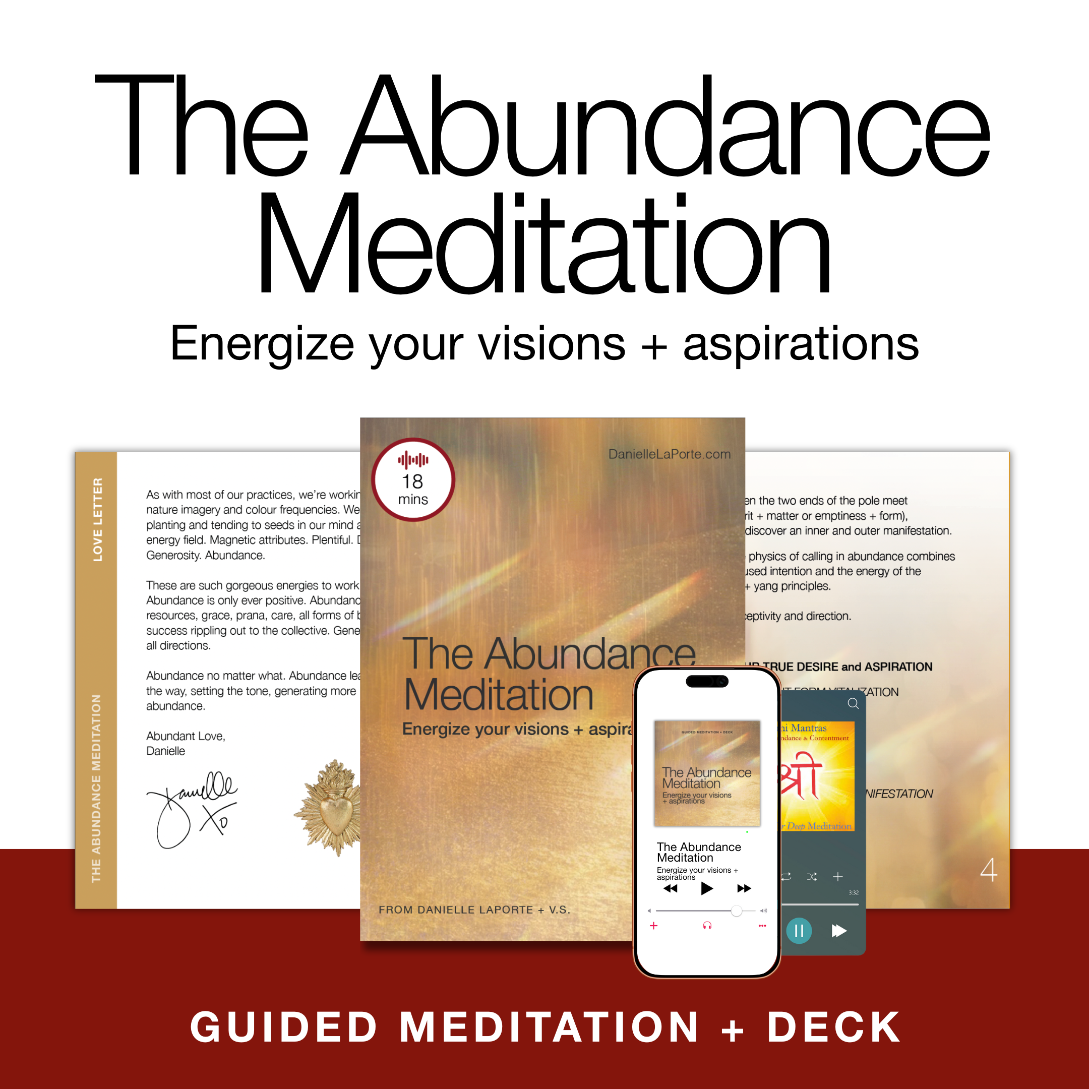 The Abundance Meditation (Deck + Guided Audio)