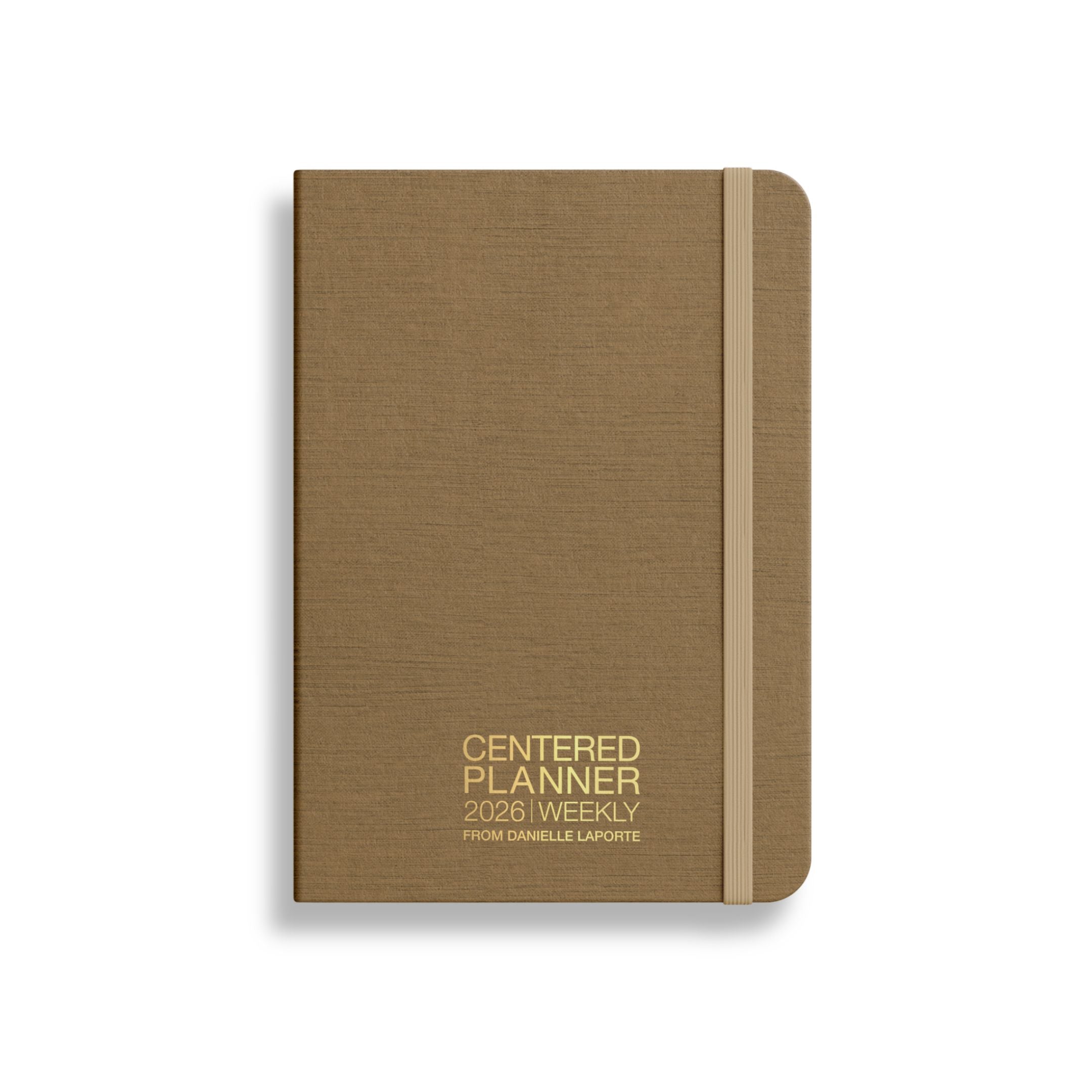 2026 CENTERED PLANNER — Weekly Edition