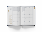 2027 Daily CENTERED Planner | Navy Linen Cover