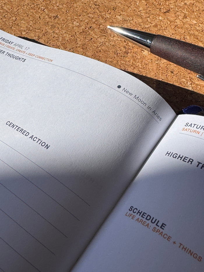 A customer's Centered Planner