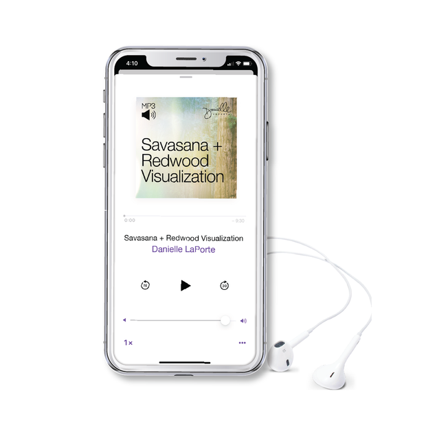 The Savasana + Redwood Visualization (Deck + Guided Audio)