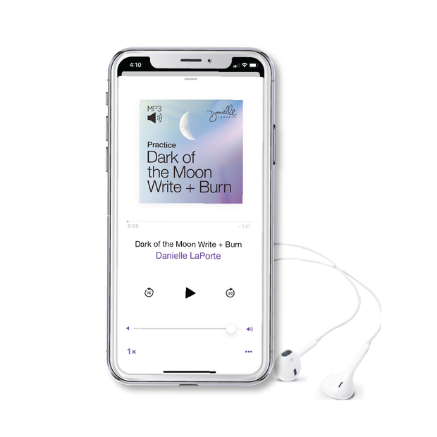 The Write + Burn Practice (Deck + Guided Audios)