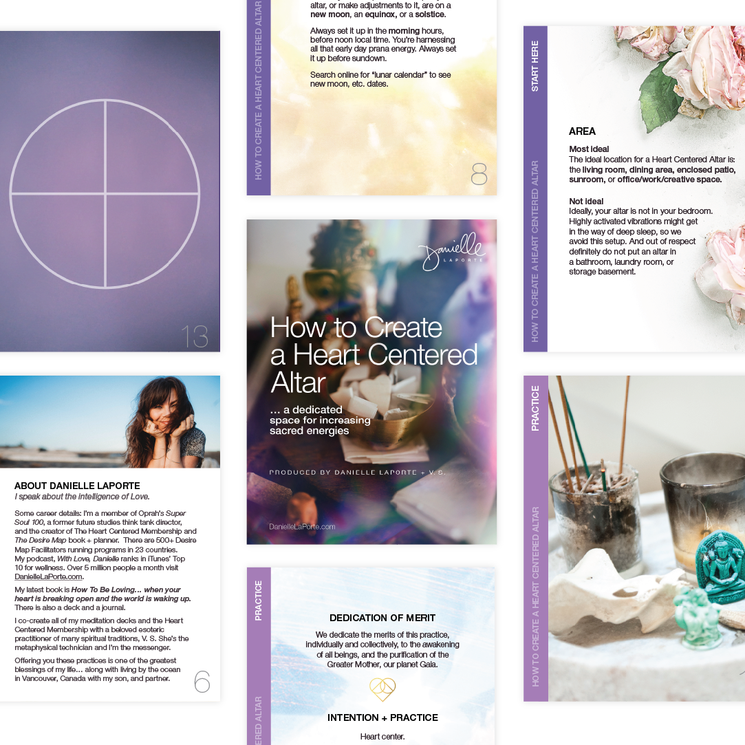 How To Create a Heart Centered Altar (Deck + Guided Audio)