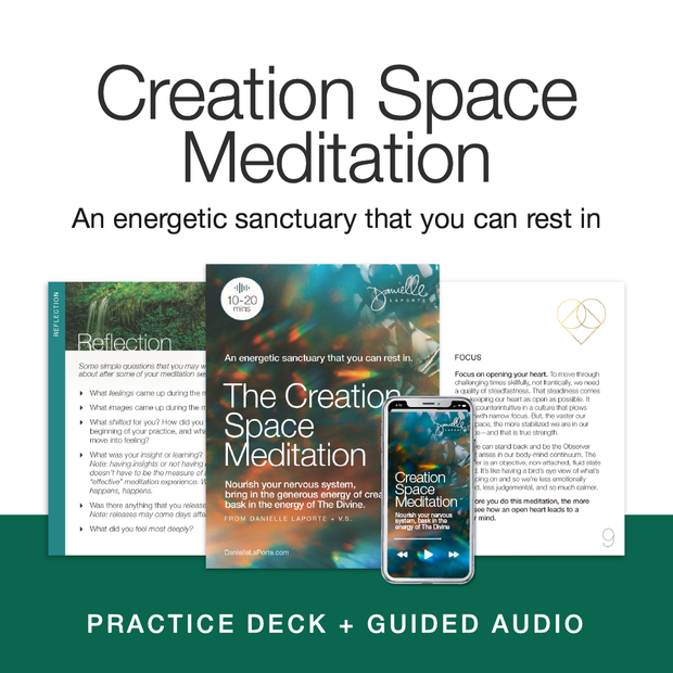 The Creation Space Meditation Deck (VERSION II)