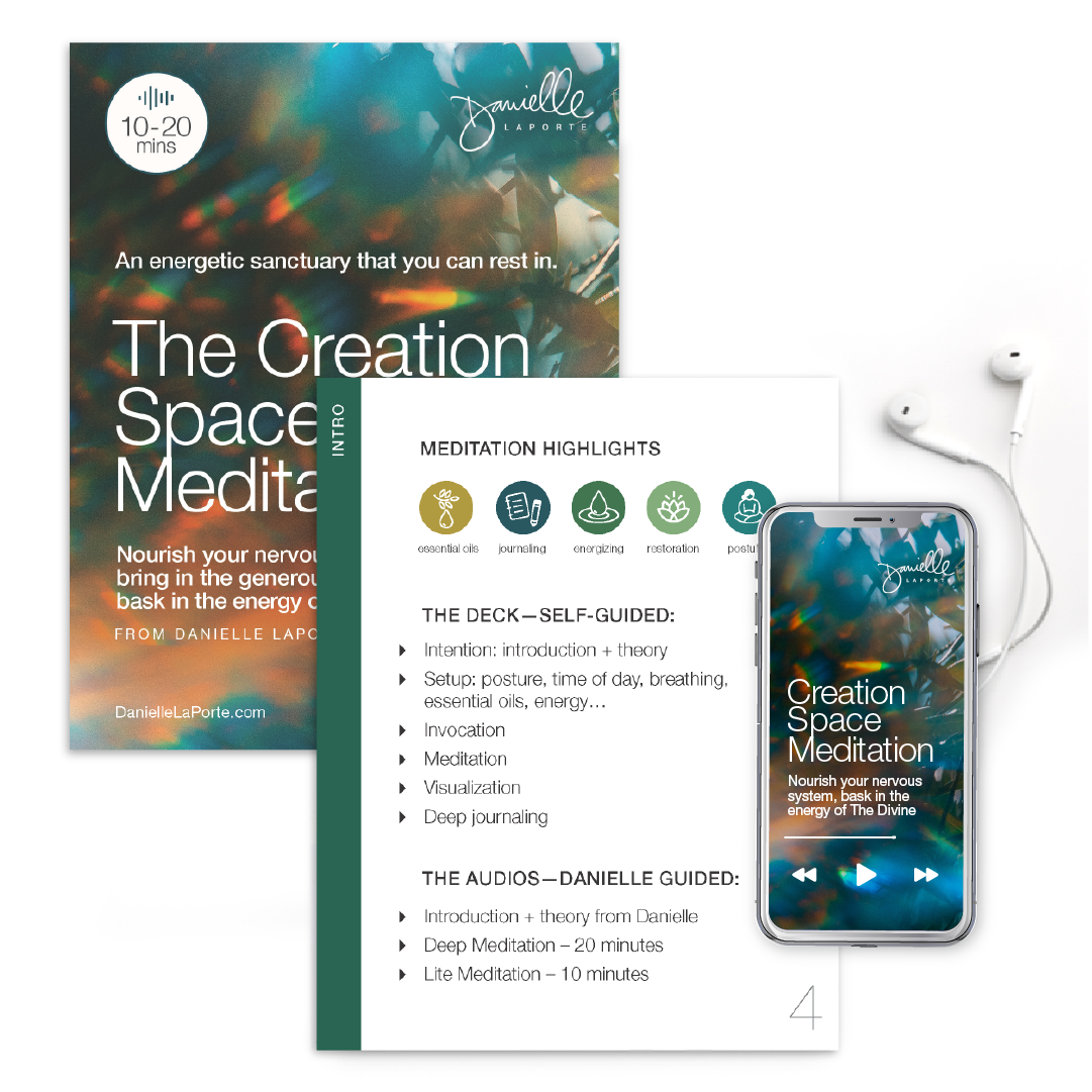 The Creation Space Meditation Deck (VERSION II)
