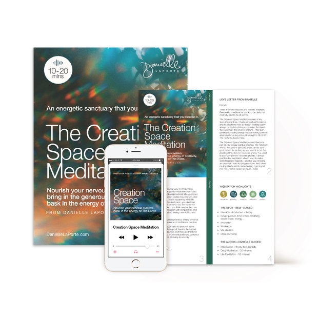 The Creation Space Meditation Deck (VERSION II)