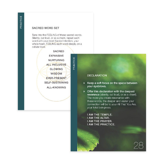 The Creation Space Meditation Deck (VERSION II)
