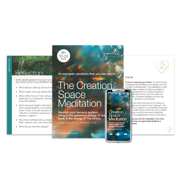 The Creation Space Meditation Deck (VERSION II)