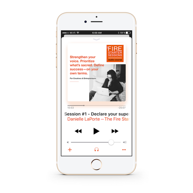 The Fire Starter Sessions Audio Course
