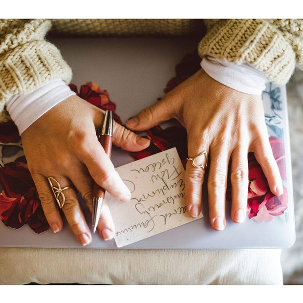 The Heart Centered Ring (gold)