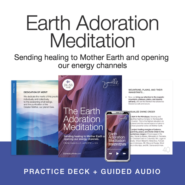 The Earth Adoration Meditation Deck (VERSION II)