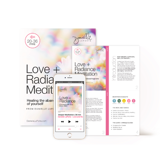 The Love + Radiance Meditation Deck (VERSION II)
