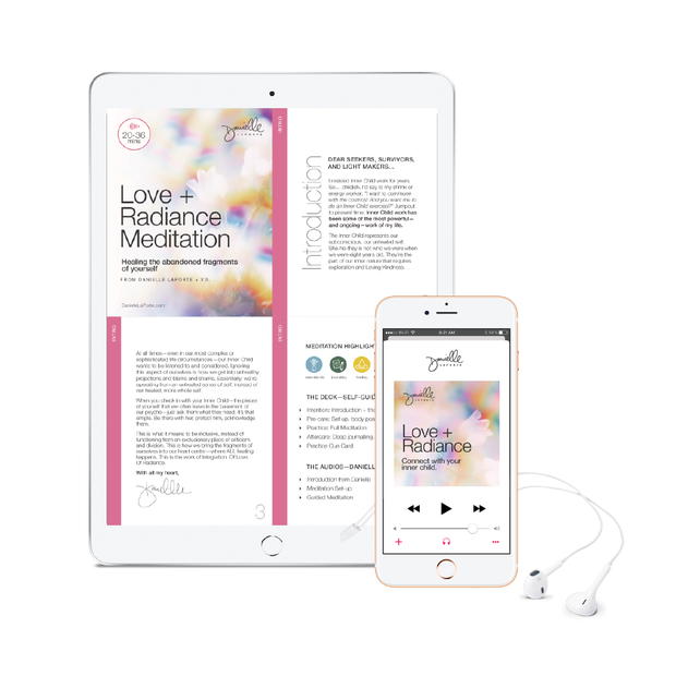 The Love + Radiance Meditation Deck (VERSION II)