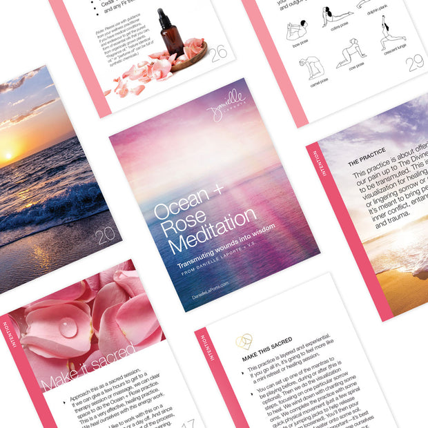 The Ocean + Rose Meditation Deck