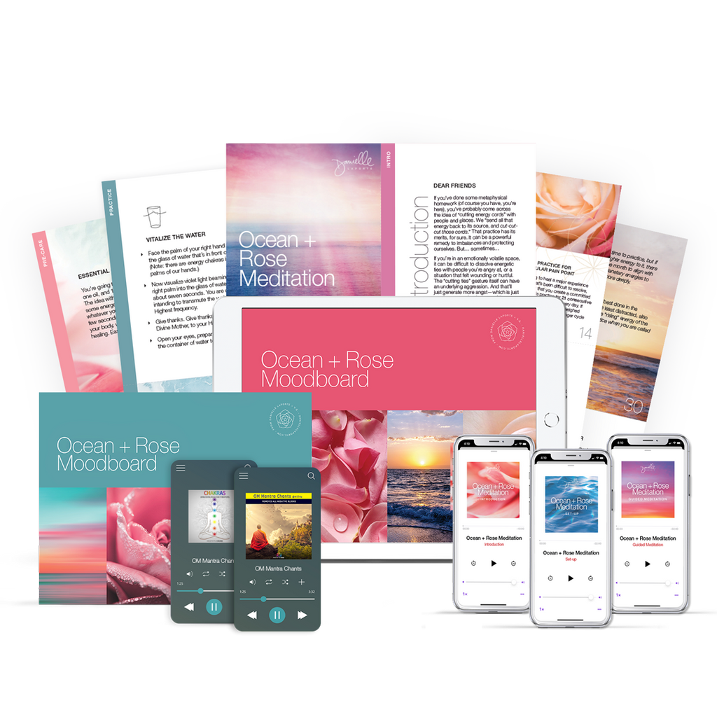 The Ocean + Rose Meditation Deck