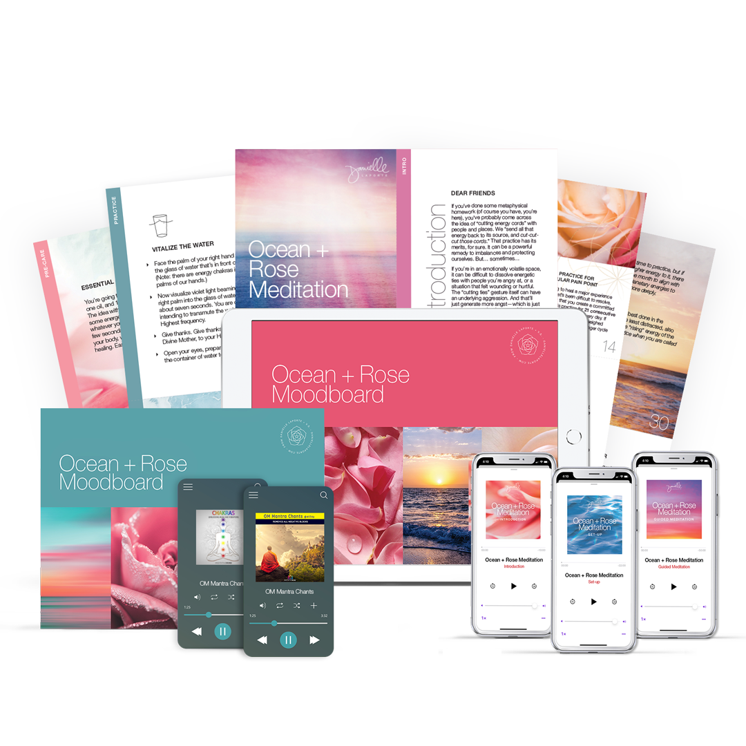 The Ocean + Rose Meditation Deck