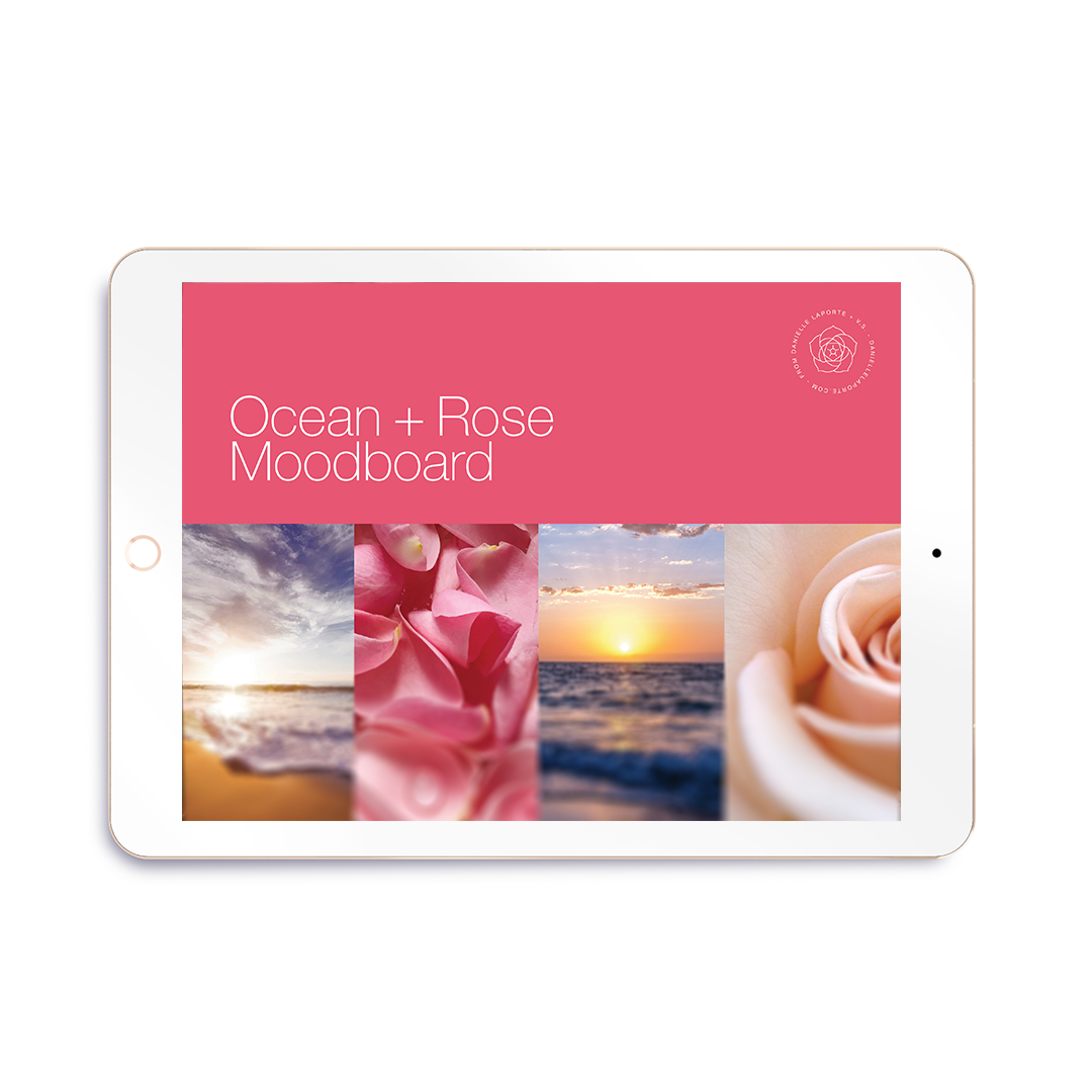 The Ocean + Rose Meditation Deck