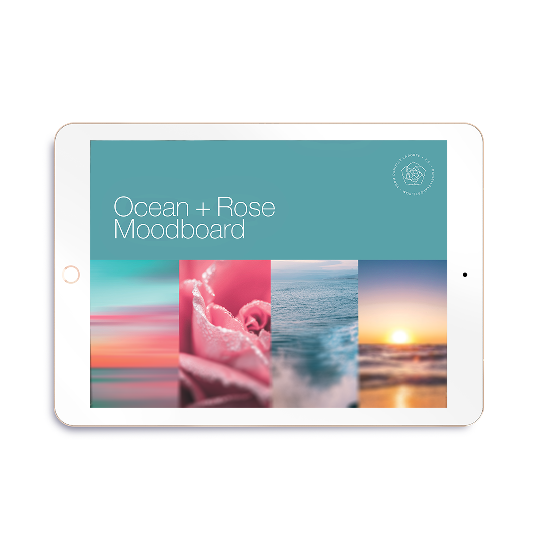 The Ocean + Rose Meditation Deck