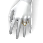 The Heart Centered Ring (gold)