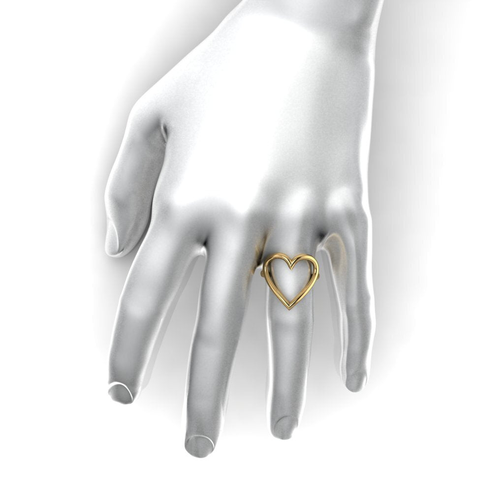 The Heart Centered Ring (gold)