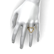The Heart Centered Ring (gold)