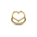The Heart Centered Ring (gold)