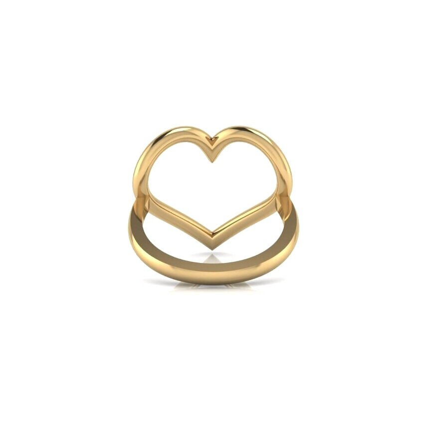 The Heart Centered Ring (gold)