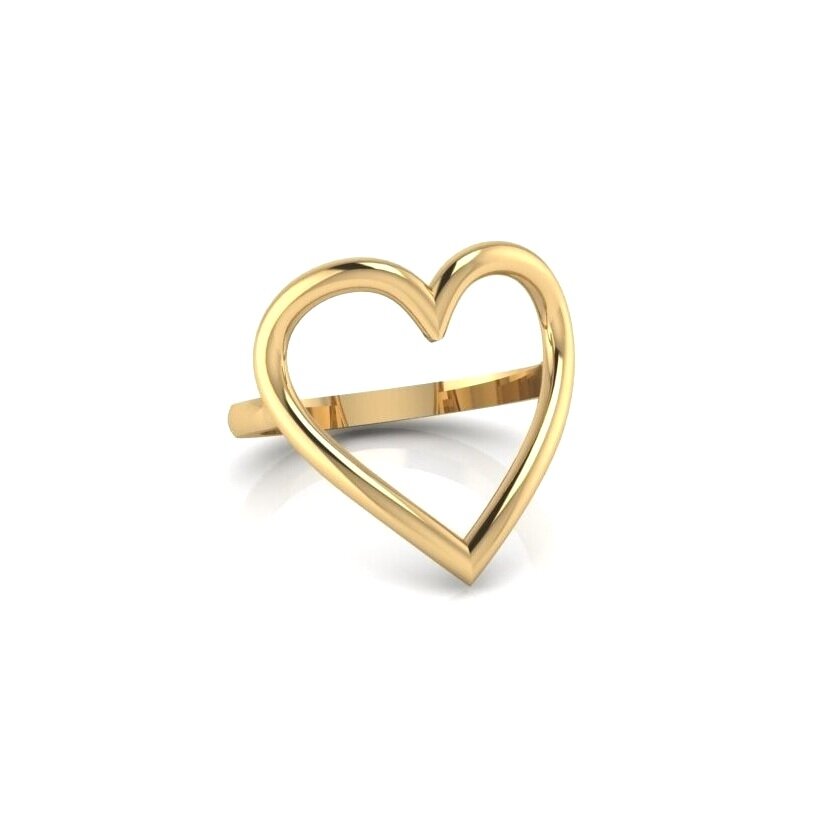 The Heart Centered Ring (gold)