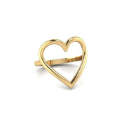 The Heart Centered Ring (gold)