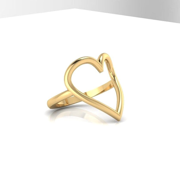 The Heart Centered Ring (gold)