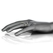 The Heart Centered Ring (silver)