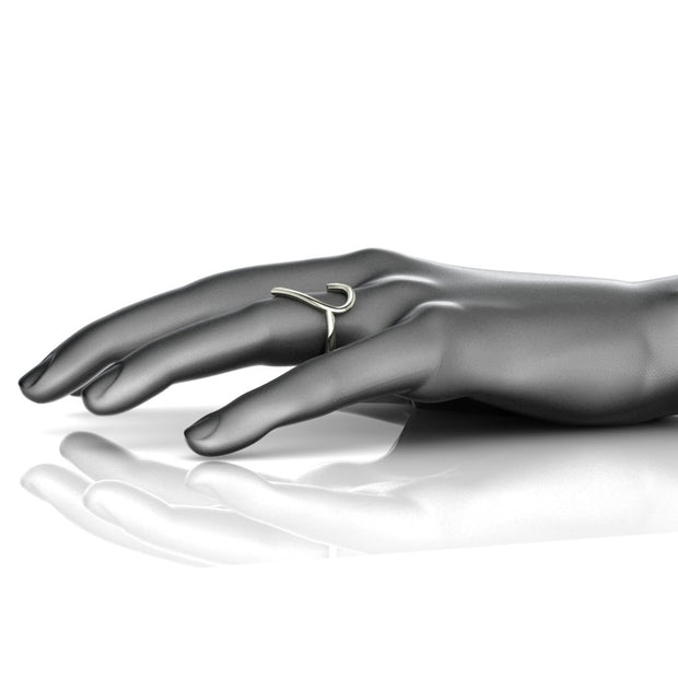 The Heart Centered Ring (silver)