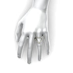 The Heart Centered Ring (silver)