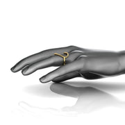The Heart Centered Ring (gold)