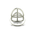 The Vesica Pisces Ring (silver)