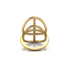 The Vesica Pisces Ring (gold)